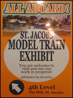 St. Jacobs Model Train Exhibit